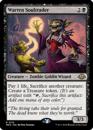 Warren Soultrader (Promo Pack) [Modern Horizons 3 Promos]