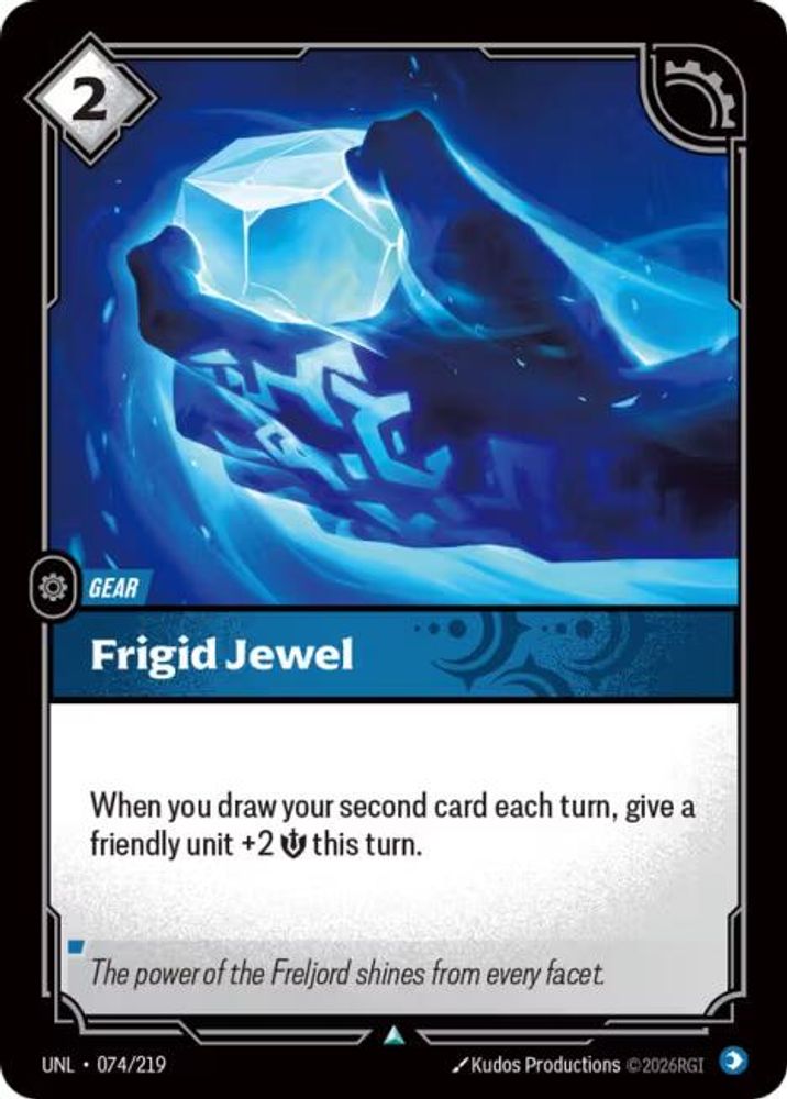 Frigid Jewel (074/219) - [Unleashed ] (Riftbound TCG)