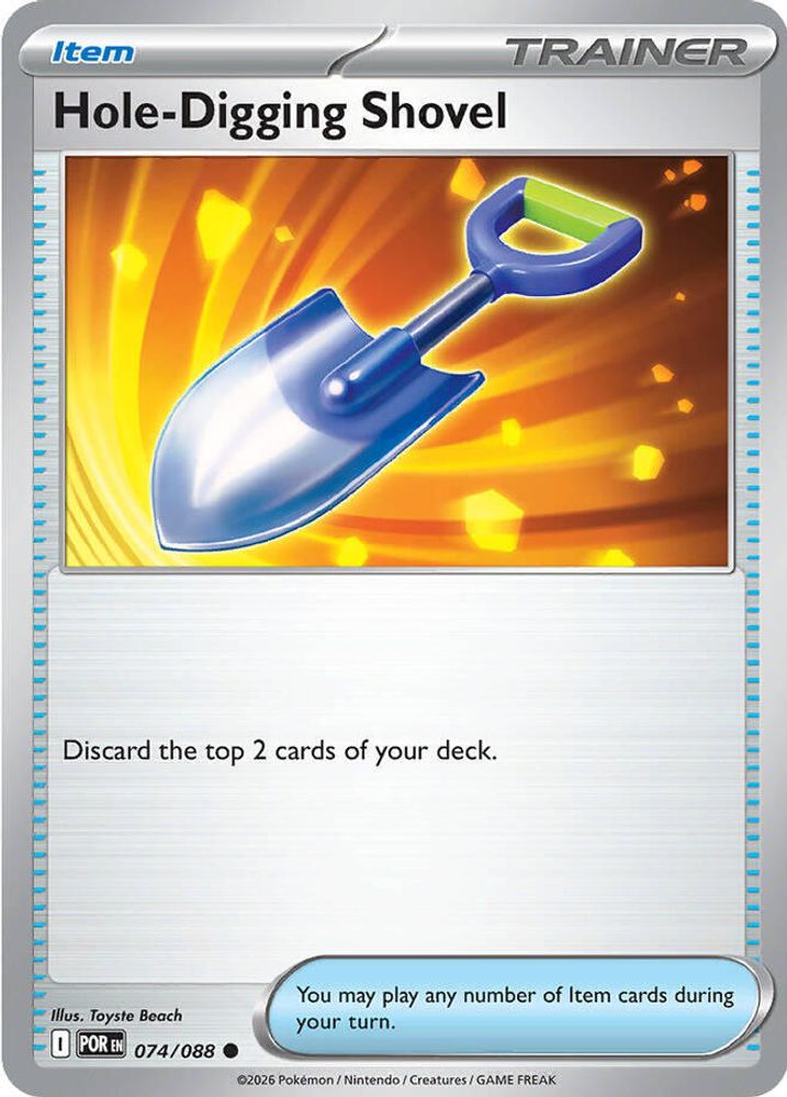 Hole-Digging Shovel (074/088) [Mega Evolution: Perfect Order]