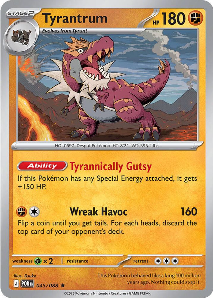Tyrantrum (045/088) [Mega Evolution: Perfect Order]