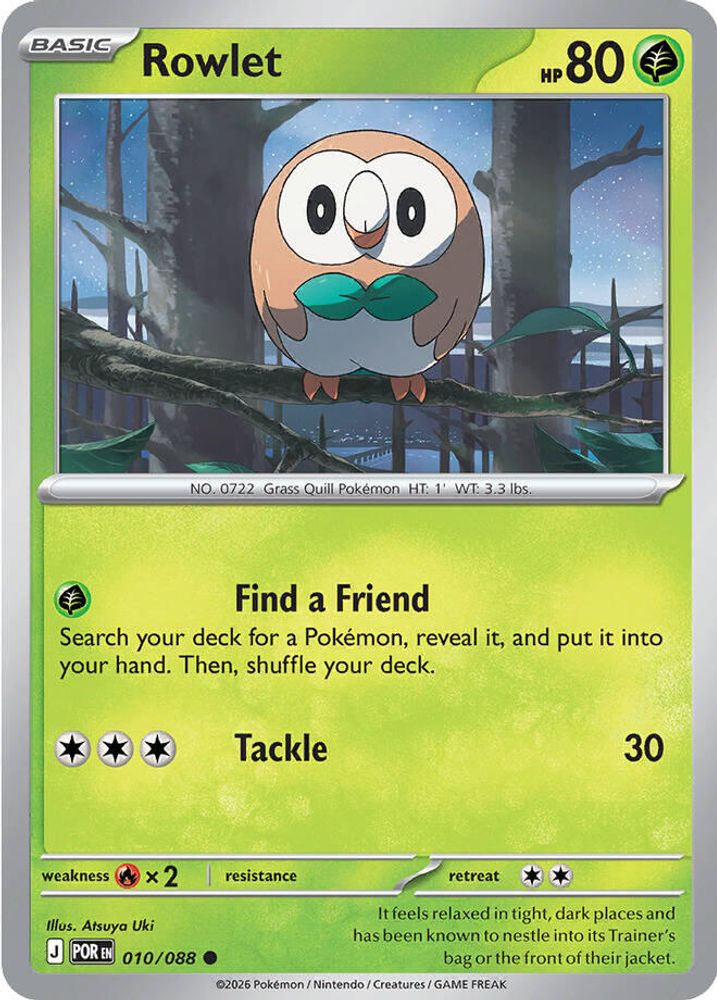 Rowlet (010/088) [Mega Evolution: Perfect Order]