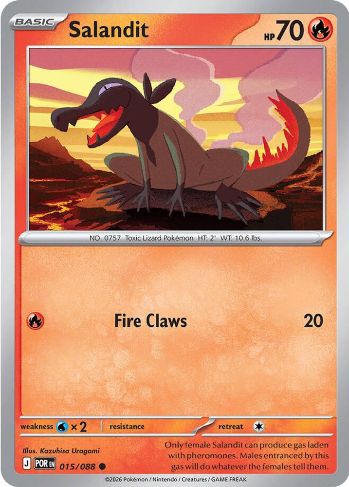 Salandit (015/088) [Mega Evolution: Perfect Order]