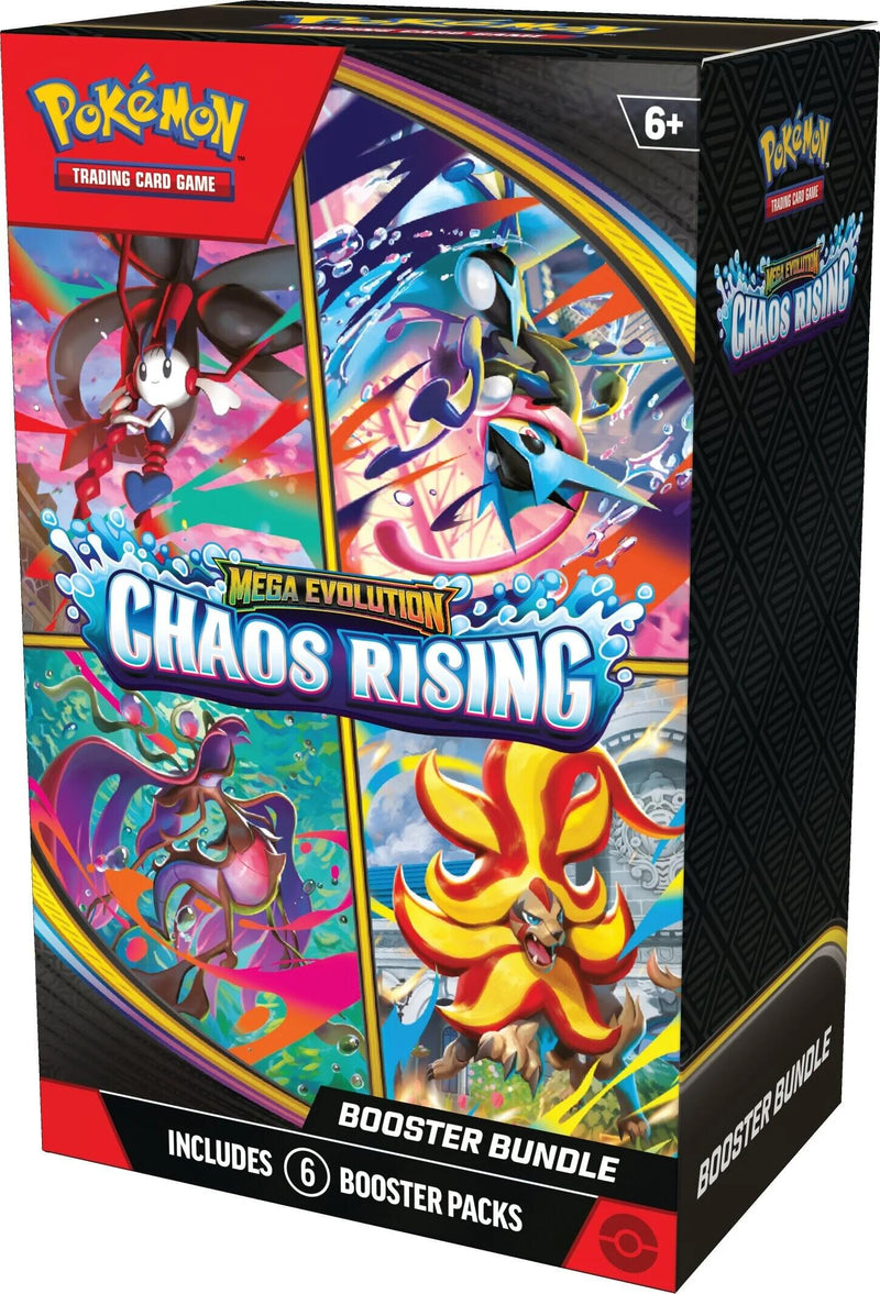 Mega Evolution: Chaos Rising Booster Bundle (Pre-Order)