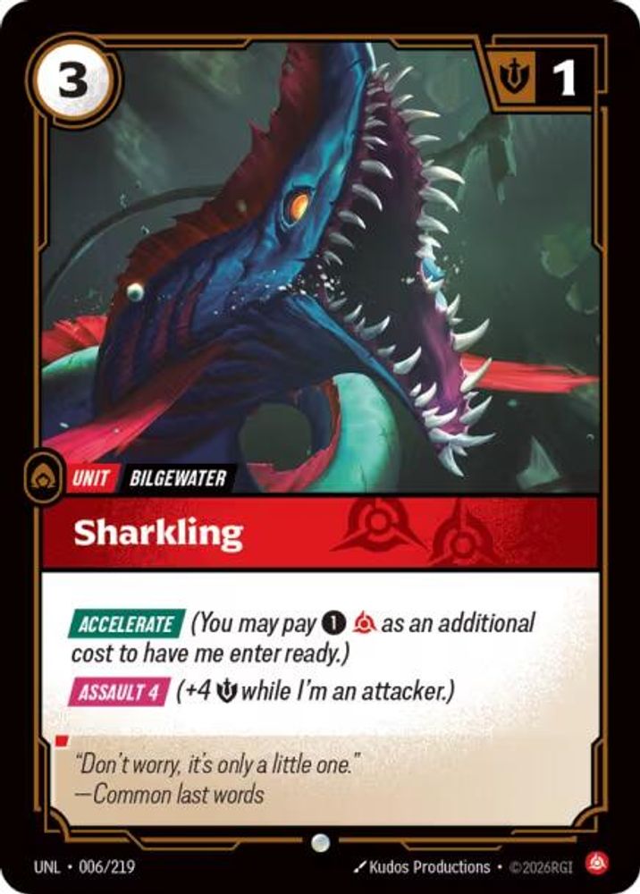 Sharkling (006/219) - [Unleashed ] (Riftbound TCG)