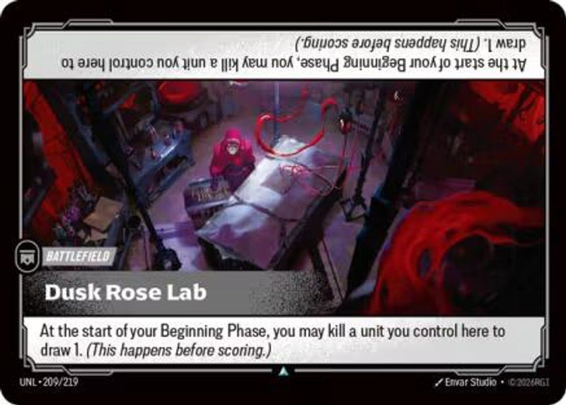 Dusk Rose Lab (209/219) - [Unleashed Foil] (Riftbound TCG)