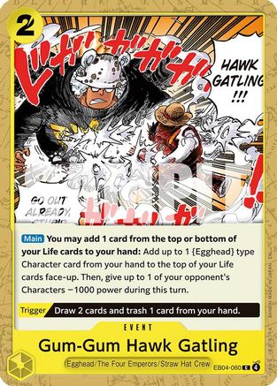 Gum-Gum Hawk Gatling [Adventure on Kami's Island]