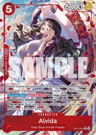 Alvida (Alternate Art) [Adventure on Kami's Island]