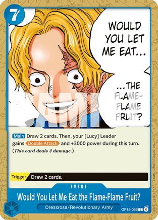 Would You Let Me Eat the Flame-Flame Fruit? [Adventure on Kami's Island]