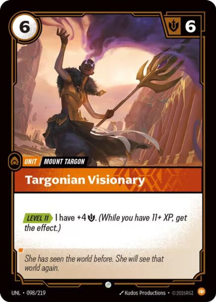 Targonian Visionary (098/219) - [Unleashed ] (Riftbound TCG)
