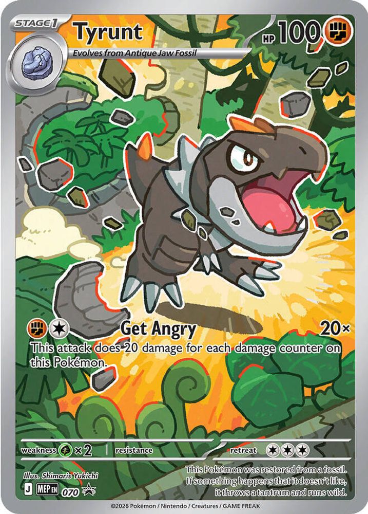 Tyrunt 070  - Holofoil ME Mega Evolution Promo - Promo