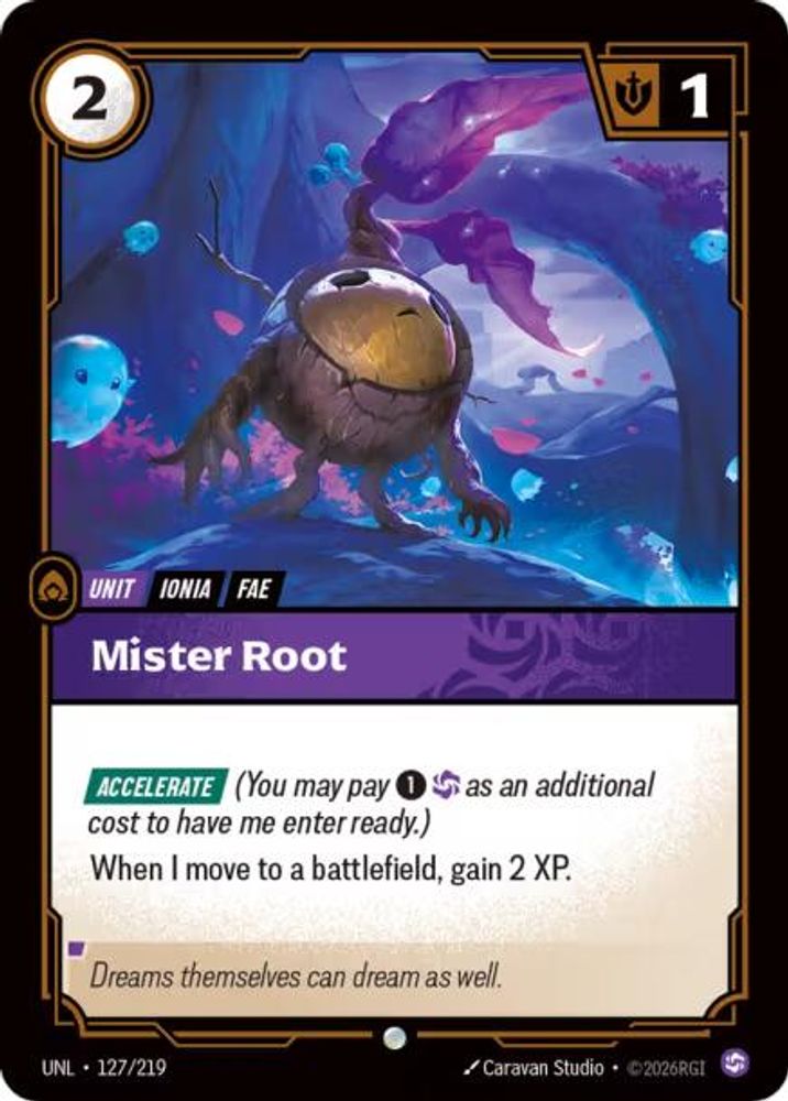 Mister Root (127/219) - [Unleashed ] (Riftbound TCG)
