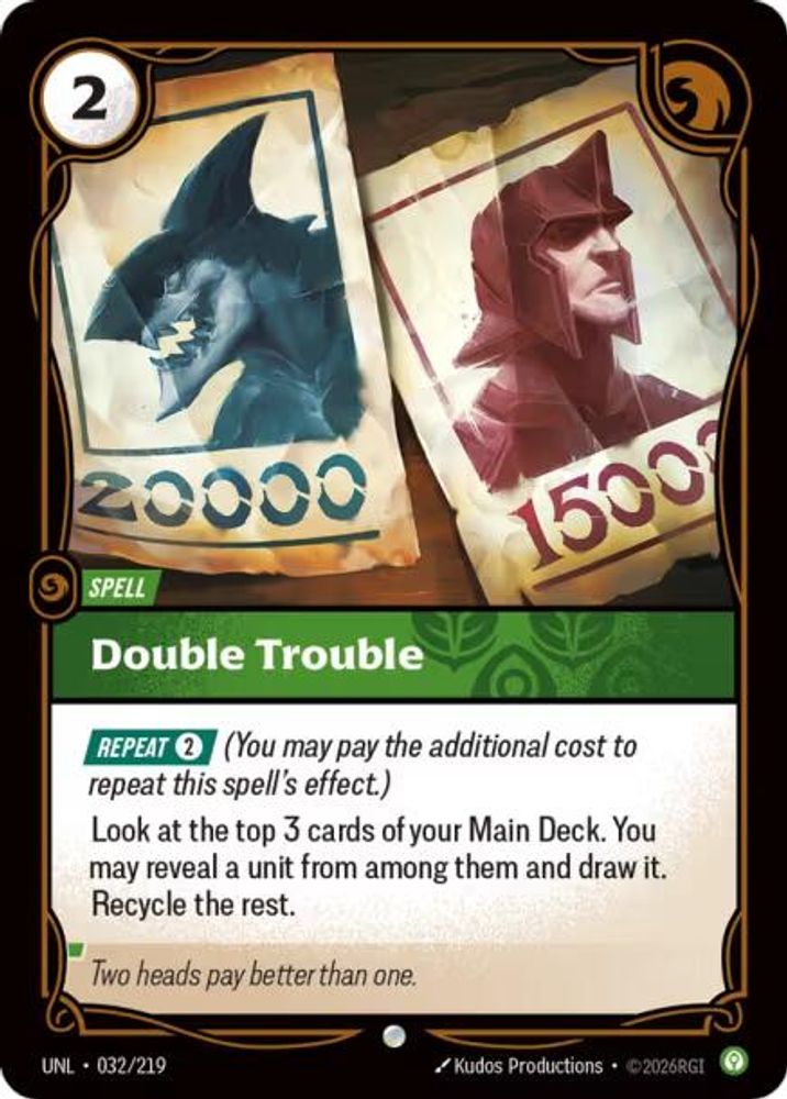 Double Trouble (032/219) - [Unleashed ] (Riftbound TCG)