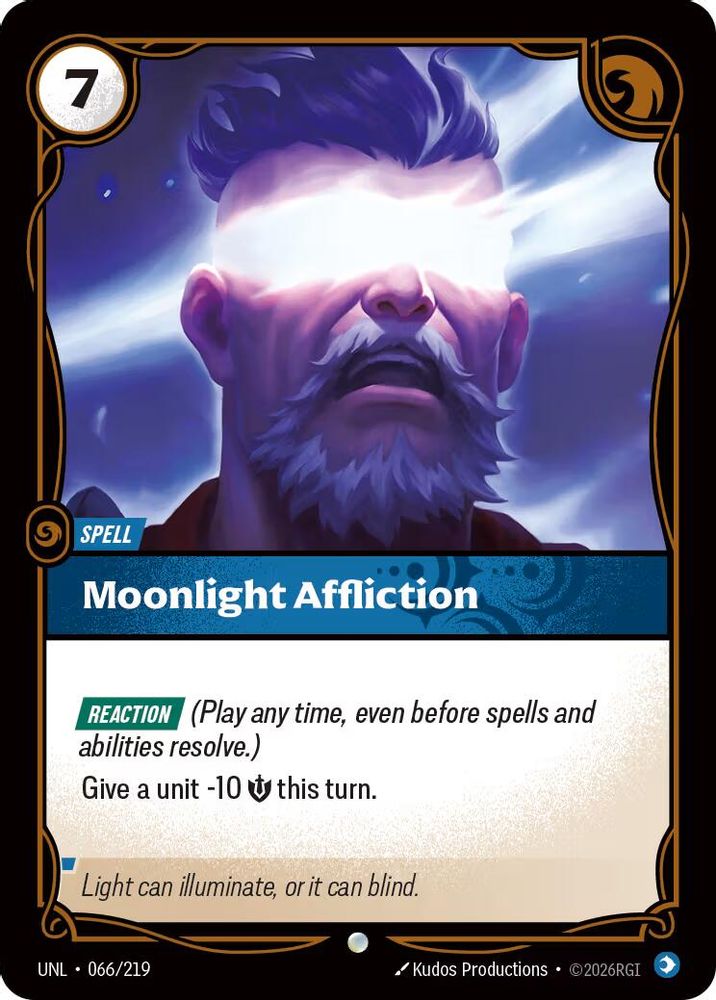 Moonlight Affliction (066/219) - [Unleashed ] (Riftbound TCG)