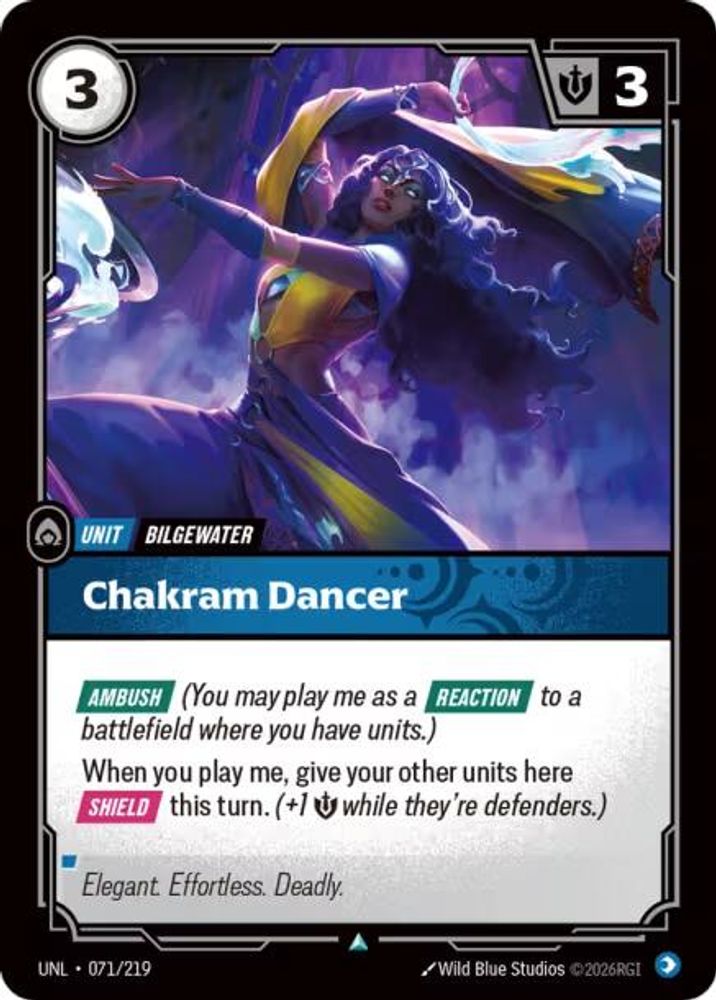 Chakram Dancer (071/219) - [Unleashed Foil] (Riftbound TCG)