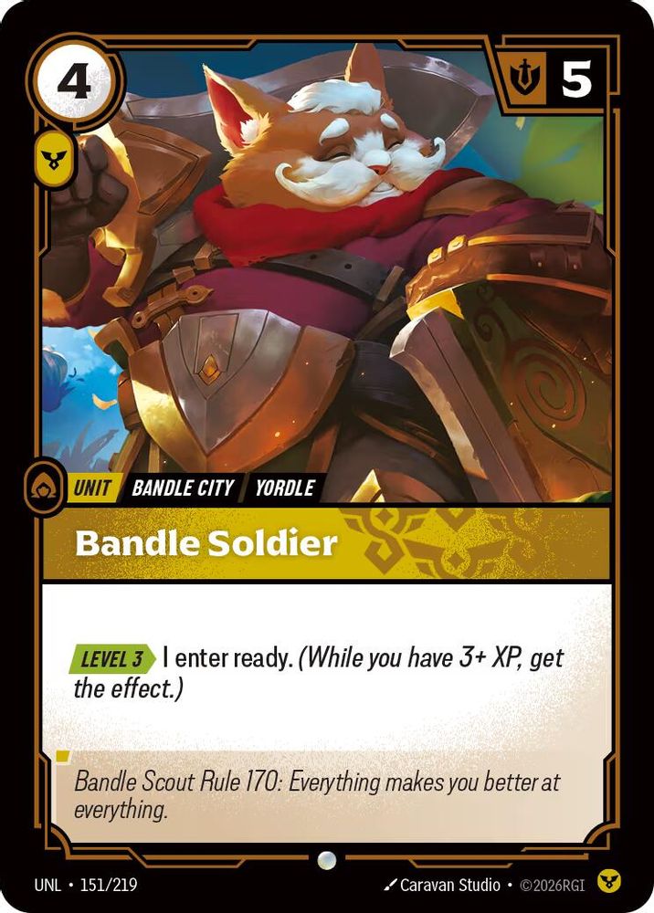 Bandle Soldier (151/219) - [Unleashed ] (Riftbound TCG)