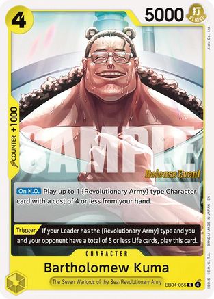 Bartholomew Kuma [Adventure on Kami's Island Release Event]