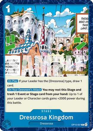 Dressrosa Kingdom [Adventure on Kami's Island Release Event]
