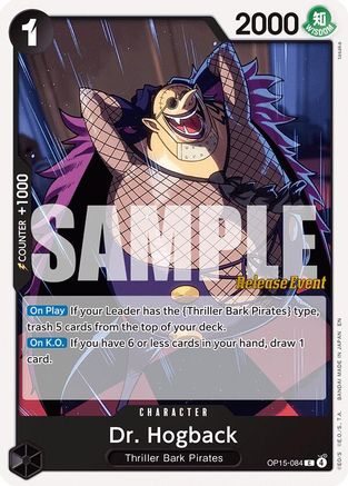 Dr. Hogback [Adventure on Kami's Island Release Event]