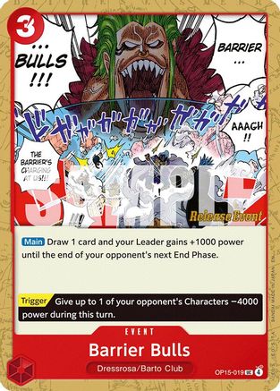 Barrier Bulls [Adventure on Kami's Island Release Event]
