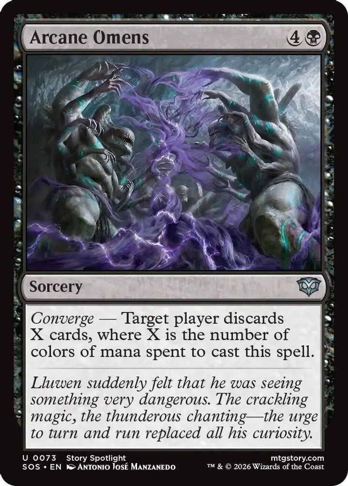 Arcane Omens (SOS-073) - Secrets of Strixhaven Foil