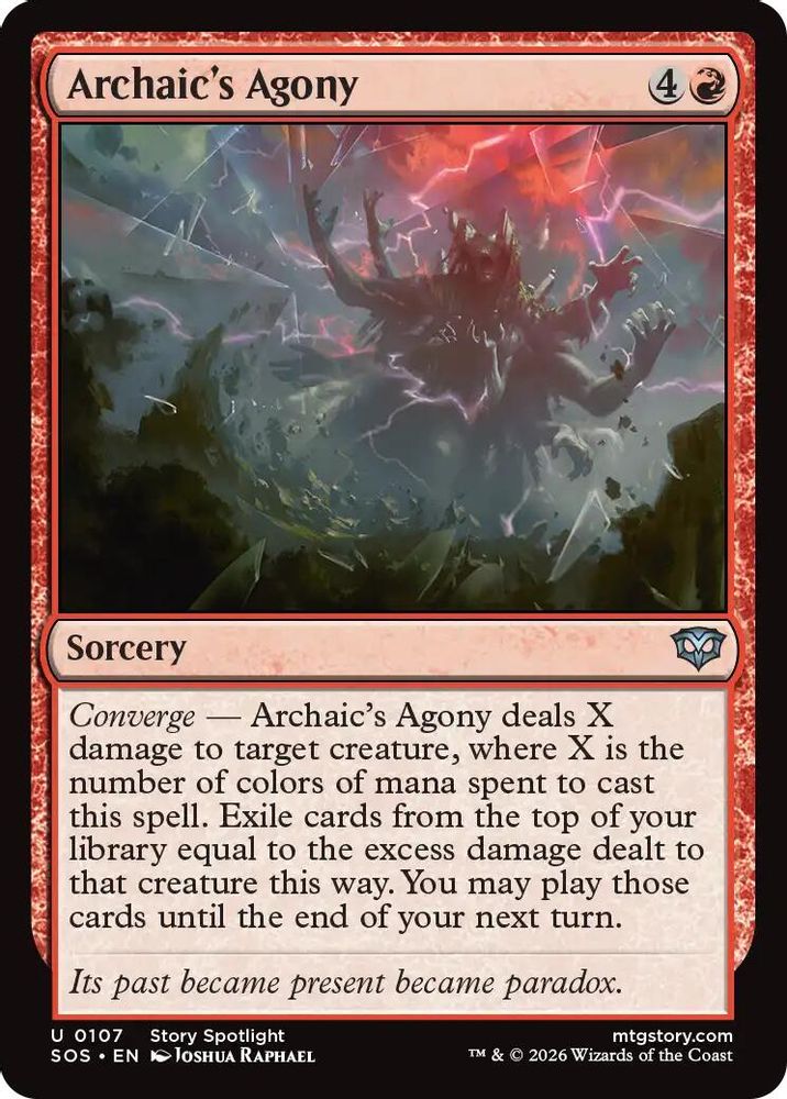 Archaic's Agony [Secrets of Strixhaven]