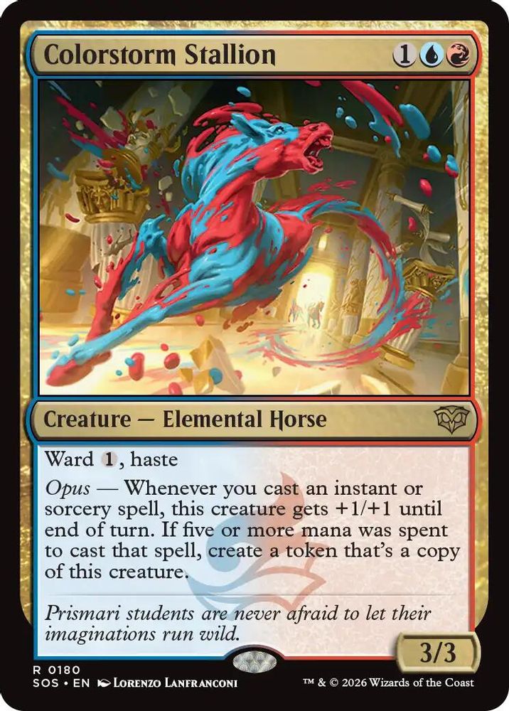Colorstorm Stallion [Secrets of Strixhaven]