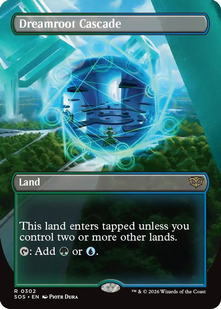 Dreamroot Cascade (Borderless) [Secrets of Strixhaven]