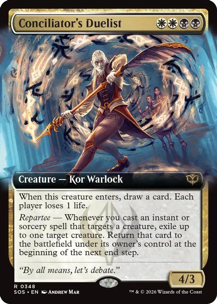 Conciliator's Duelist (Extended Art) [Secrets of Strixhaven]
