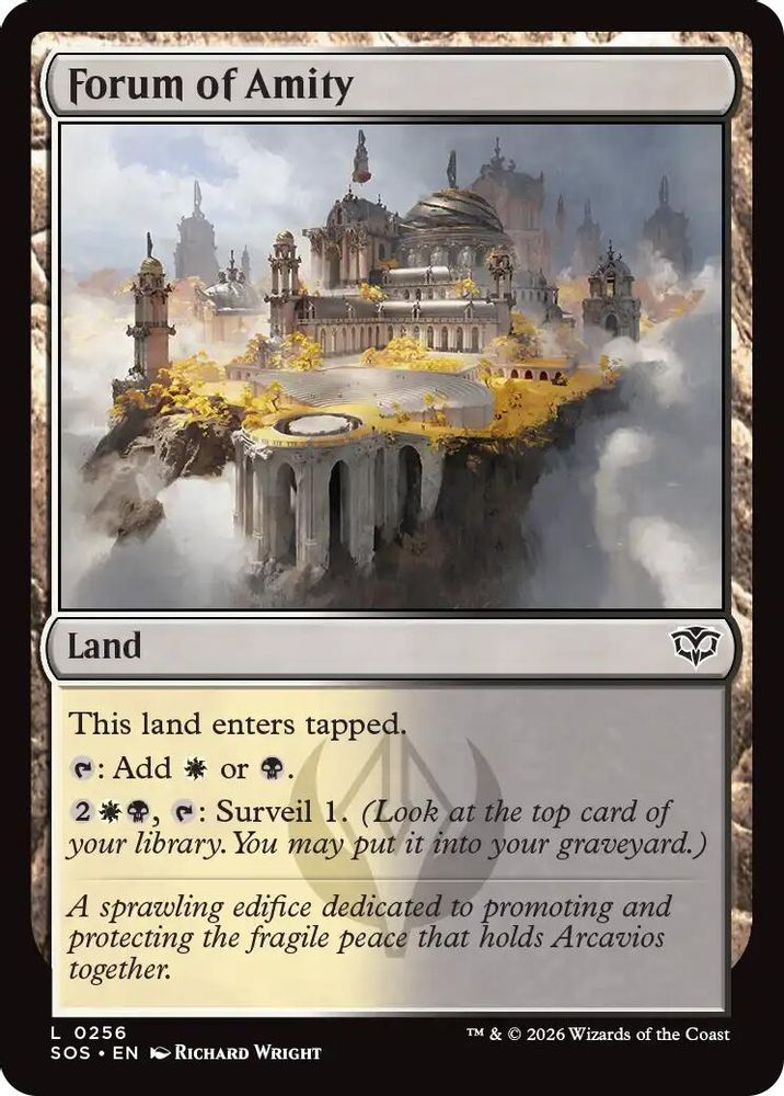 Forum of Amity (SOS-256) - Secrets of Strixhaven