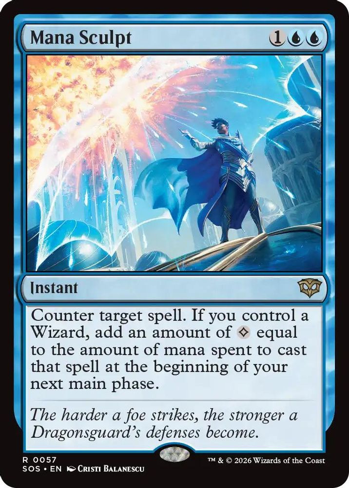 Mana Sculpt (SOS-057) - Secrets of Strixhaven Foil