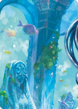 Eye of Ophidia Art Card (Middle Left) - Compendium of Rathe - Antiquity Pack Rainbow Foil