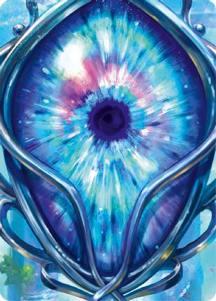 Eye of Ophidia Art Card (Middle Center) - Compendium of Rathe - Antiquity Pack Rainbow Foil
