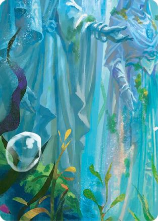 Eye of Ophidia Art Card (Bottom Left) - Compendium of Rathe - Antiquity Pack Rainbow Foil