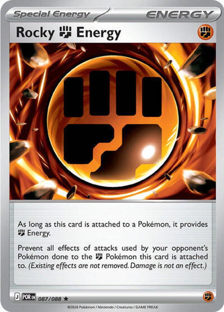 Rocky Fighting Energy 087  Deck Exclusives - Rare