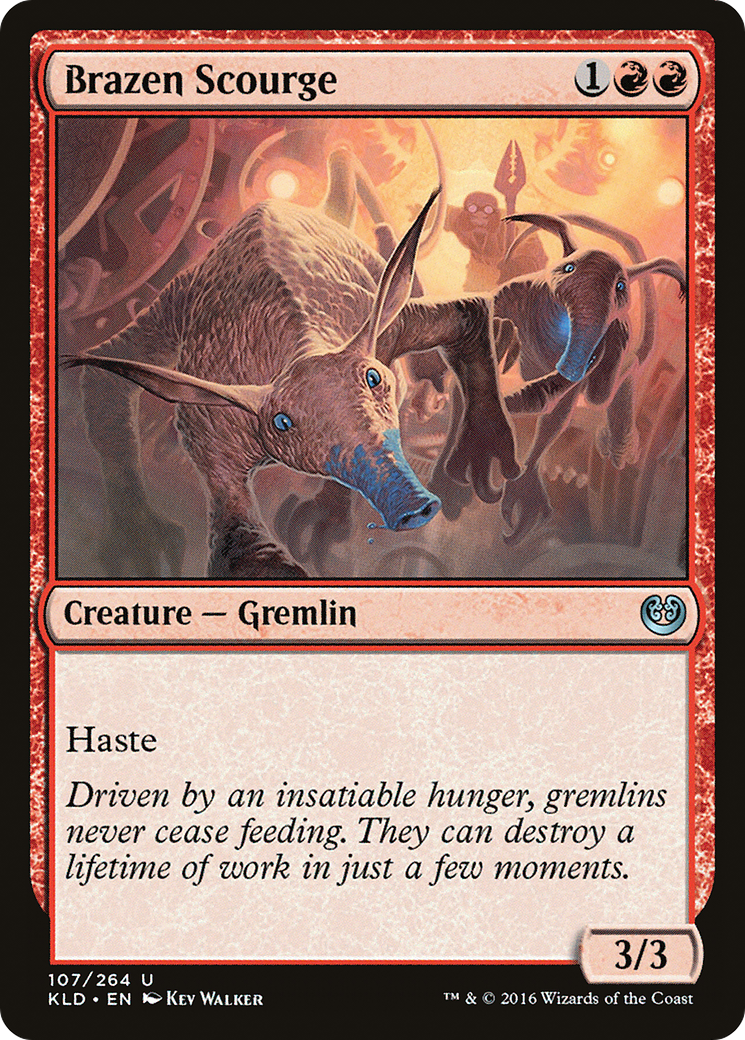 Brazen Scourge (Intro Pack) [Kaladesh Promos]