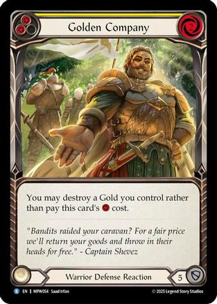 Golden Company (Yellow) (MPW054) - Mastery Pack Warrior