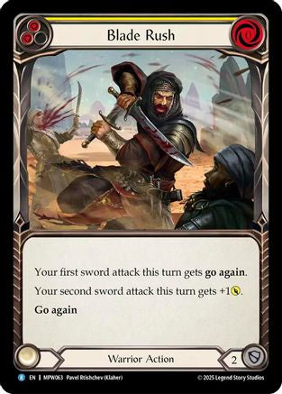 Blade Rush (MPW063) - Mastery Pack Warrior