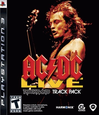 AC/DC Live Rock Band Track Pack