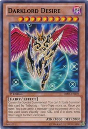 Darklord Desire [BP02-EN090] Rare