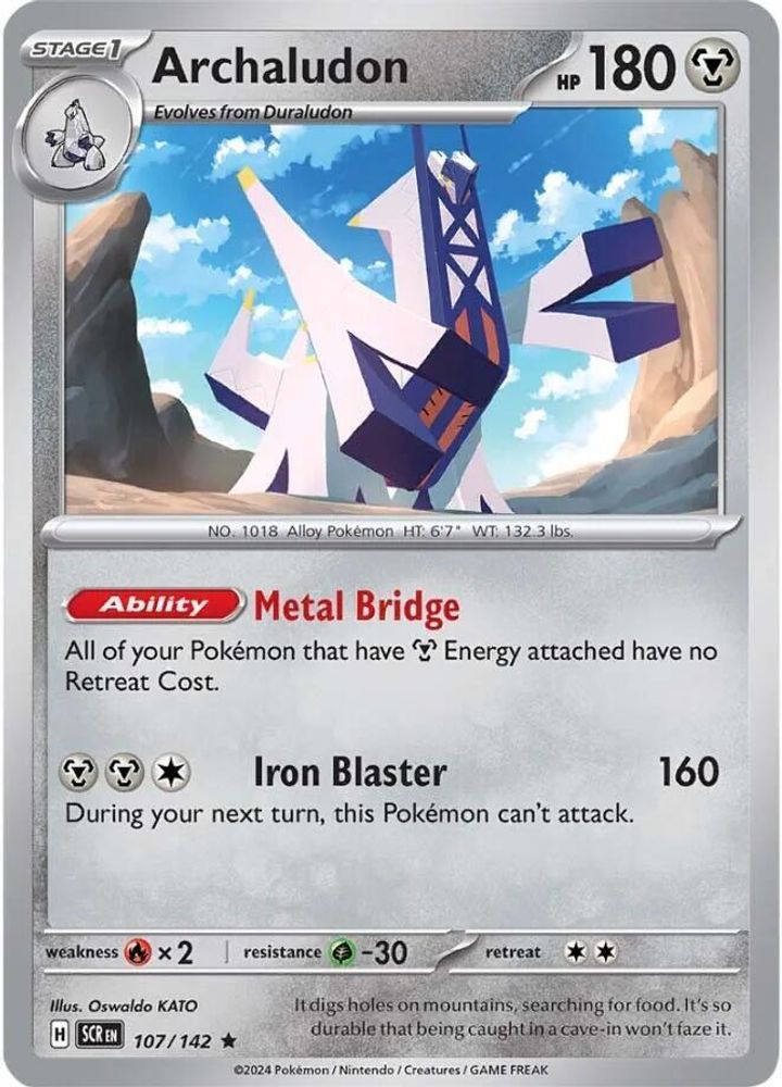 Archaludon (Non-Holo) 107/142  Deck Exclusives - Rare