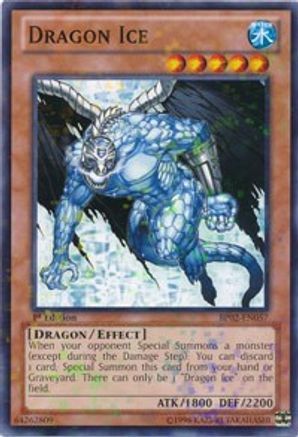 Dragon Ice [BP02-EN057] Mosaic Rare