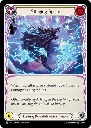 Stinging Sprite (Yellow) (OMN057) - Omens of the Third Age