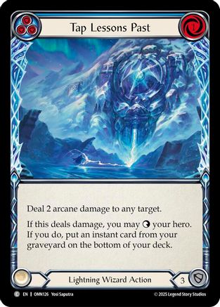 Tap Lessons Past (Blue) (OMN126) - Omens of the Third Age