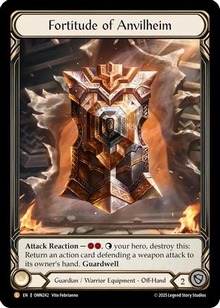 Fortitude Of Anvilheim (OMN242) - Omens of the Third Age Cold Foil