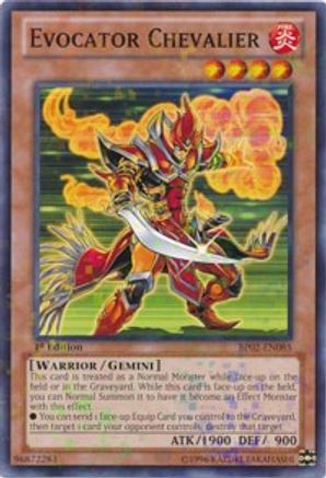 Evocator Chevalier [BP02-EN085] Mosaic Rare