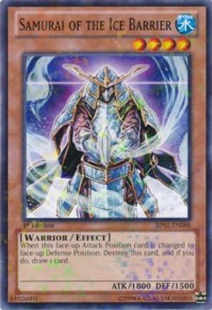 Samurai of the Ice Barrier [BP02-EN088] Mosaic Rare