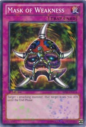 Mask of Weakness [BP02-EN174] Mosaic Rare