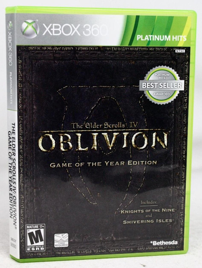 Elder Scrolls IV Oblivion [Game of the Year Platinum Hits]