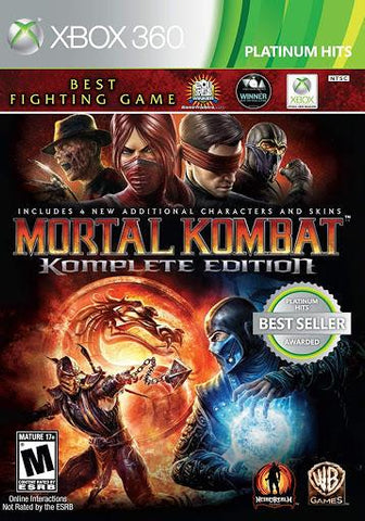 Mortal Kombat Komplete Edition [Platinum Hits]