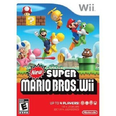 New Super Mario Bros Wii [White Case]